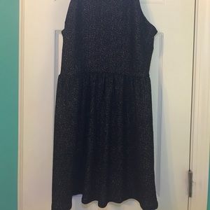 Sparkly high neck dress - size large